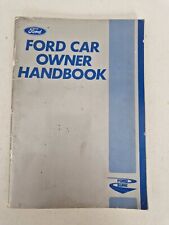 Ford car owner for sale  SOUTHAMPTON