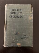 Vintage cookbook rumford for sale  La Mirada
