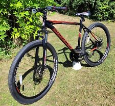 ammaco team 4.0 mens mountain bike   black and red 29 inch wheels , used for sale  SAFFRON WALDEN
