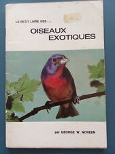 Livre oiseaux exotiques d'occasion  Port-Louis