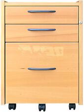 IKEA Effektiv, Rollcontainer 3x Schubladen in Buche dunkel 152.844.08, gebraucht gebraucht kaufen  Winsen