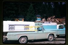 1964 Dodge Truck with Alaskan Camper, Original Kodachrome Slide b20a for sale  Shipping to Canada