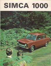 Simca 1000 saloon for sale  UK