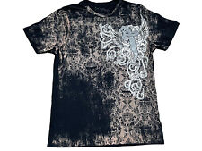 Decoded Mens L Black T-shirt Graphic Print 100% Cotton for sale  Shipping to South Africa