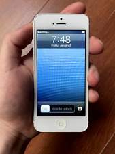 Apple iPhone 5 32 GB Plateado - Nunca actualizado, en iOS 6 (6.1.4) - Usado segunda mano  Embacar hacia Argentina