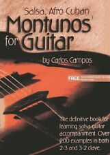 Salsa And Afro Cuban Montunos For Guitar Book/audio files for sale  Shipping to South Africa