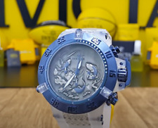 Invicta Subaqua relógio masculino preto mostrador de peixe Koi branco silicone - 50m comprar usado  Enviando para Brazil
