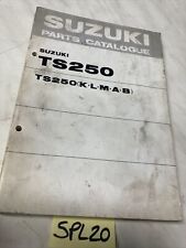 Suzuki ts250 catalogue d'occasion  Decize