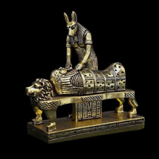 RARA ANTIGÜEDAD EGIPCIA ANTIGUA Estatua Dios Anubis Protector Tumbas Faraónico BC segunda mano  Embacar hacia Argentina