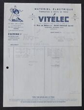 1954 mande invoice d'occasion  Expédié en Belgium
