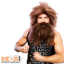 Caveman wig beard for sale  UK