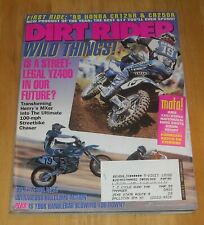 Dirt rider magazine for sale  Middle Grove