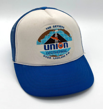 Vintage Union 76 Gas Trucker Hat Geothermal Geysers Powerplant, used for sale  Shipping to South Africa
