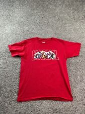 Camisa Marvel masculina extra grande vermelha branca Capitão América algodão manga curta infantil comprar usado  Enviando para Brazil