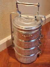 Vintage aluminum tiffin for sale  Shipping to Ireland