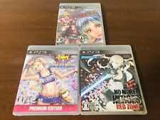 (Set of 3) Lollipop Chainsaw Premium Edition No More Heroes Onechanbara Z PS3 JP for sale  Shipping to South Africa