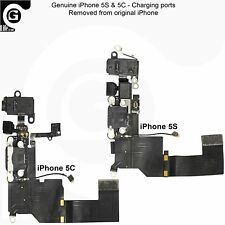 Porta de carregamento original iPhone 5S conector de fone de ouvido preto ou branco para iPhone 5C comprar usado  Enviando para Brazil