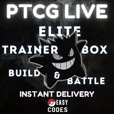 Elite Trainer Box Build & Battle Codes Booster Pokemon TCG Live Entrega Instantânea, usado comprar usado  Enviando para Brazil