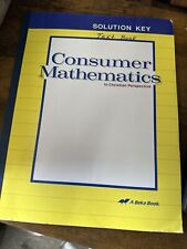 Consumer mathematics christian for sale  Elizabethtown