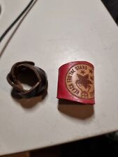 Leather scout woggle for sale  WATFORD