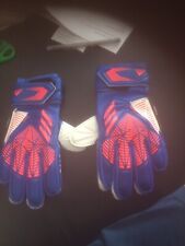 Used, Adidas Predator Goalkeeper Gloves  Fingersave Size 4 New R.R.P 24.99 M box 89 for sale  WALLSEND