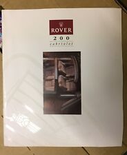 Rover 200 cabriolet for sale  VERWOOD
