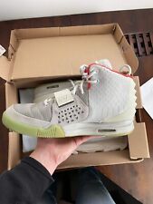 US 11 Nike Air Yeezy 2 NRG Pure Platinum 2012 Preowned In Good Condition for sale  Shipping to South Africa