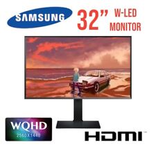 Usado, Monitor LCD de pantalla ancha Samsung 32" WQHD 2560x1440 con LED sRGB HDMI DP JUEGOS segunda mano  Embacar hacia Mexico
