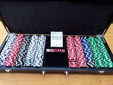 Pokerchip set 500 gebraucht kaufen  Bramsche
