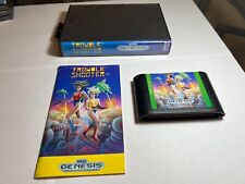 Cartucho auténtico raro casi nuevo Trouble Shooter (Sega Genesis 1991) + manual segunda mano  Embacar hacia Argentina