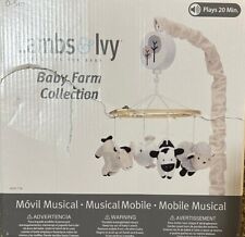Chupeta móvel brinquedo musical berço animais fazenda bebê cordeiro e hera comprar usado  Enviando para Brazil