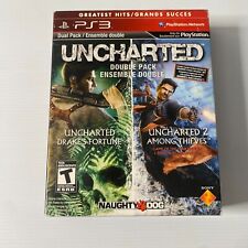 Paquete doble de Uncharted para PS3 en caja segunda mano  Embacar hacia Argentina