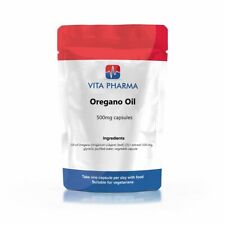 Used, Oregano Oil 500mg capsules VITAPHARMA for sale  Shipping to South Africa