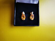 9ct gold amber for sale  DONCASTER