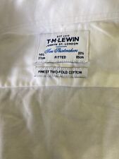 Lewin white shirt for sale  CARDIFF