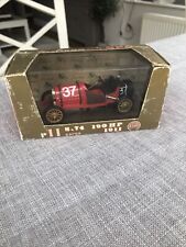Used, 1/43 Brumm Oro Gold Series Fiat S.74 1911 Toy Model Car. Red for sale  SHEFFIELD