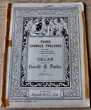 Harold darke three for sale  NORTH SHIELDS