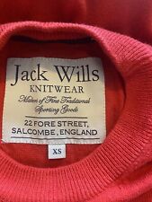 Jack wills red for sale  DARLINGTON