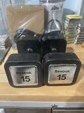 Pair reebok 15lb for sale  Hughesville