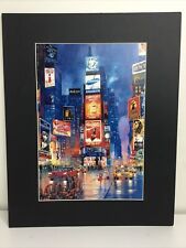 Used, Collectible Coca Cola Samsung New York Timesquare Linen Print Picture Pop Art for sale  Shipping to South Africa