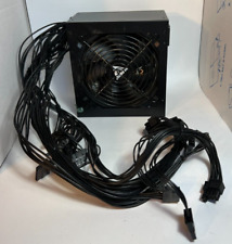 Usado, Ventilador de estuche para computadora Apevia 550W Captain fuente de alimentación CAPTAIN550W con cables segunda mano  Embacar hacia Argentina