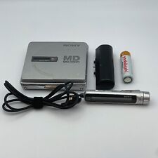 Controlador remoto Sony MZ-E35 MD Walkman MiniDisc Plateado RM-MZ35 segunda mano  Embacar hacia Argentina