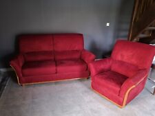 Canape fauteuil rouge d'occasion  Châteauroux