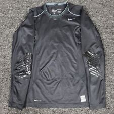 Camisa de compresión Nike Pro Combat para hombre grande negra ajuste de dri manga larga atlética segunda mano  Embacar hacia Argentina