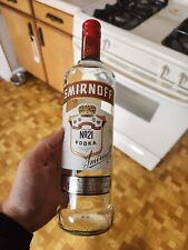 Botella de vodka 750 ml Smirnoff No. 21 alcohol vacío y limpio segunda mano  Embacar hacia Argentina