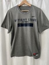 Usado, Camiseta de fútbol americano Penn State Nittany Lions - Nike Teams Dri-Fit: adulto pequeño - gris segunda mano  Embacar hacia Argentina