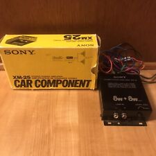 Amplificador de audio para automóvil Sony XM-25 de la vieja escuela vintage hecho en Japón segunda mano  Embacar hacia Argentina