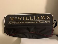 Bolsa de transporte aislada Wine McWilliam's 2 botellas enfriador protección transporte bebida, usado segunda mano  Embacar hacia Argentina