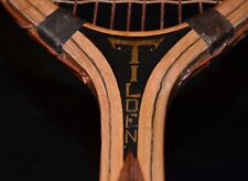 Raqueta de tenis Bancroft TILDEN 1920 de madera excelentes bandas segunda mano  Embacar hacia Argentina