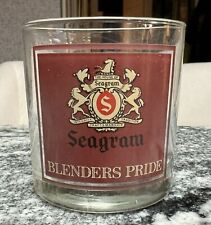 Usado, Vaso de barra de whisky vintage Seagram 7 Blender's Pride segunda mano  Embacar hacia Argentina